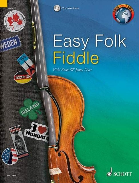 Easy Folk Fiddle Bk+CD ED