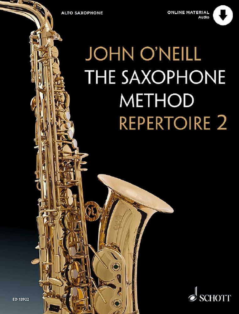 ONeill Saxophone Method Rep Vol2 Bk+Au