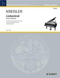 Kreisler Liebesleid Loves Sorrow S.Pft
