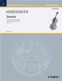 Hindemith Sonate Op11/3 Vc+Pno Schott