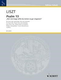 Liszt Psalm 13 ED