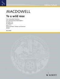 Macdowell To a Wild Rose Pno Trio Op51