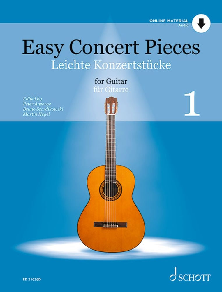 Easy Concert Pieces Gtr Vol1+aud ED