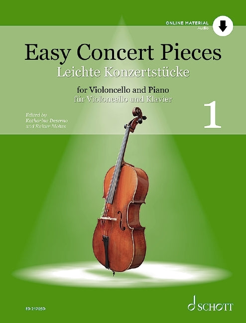 Easy Concert Pieces Vc&Pno Bk1+CD ED