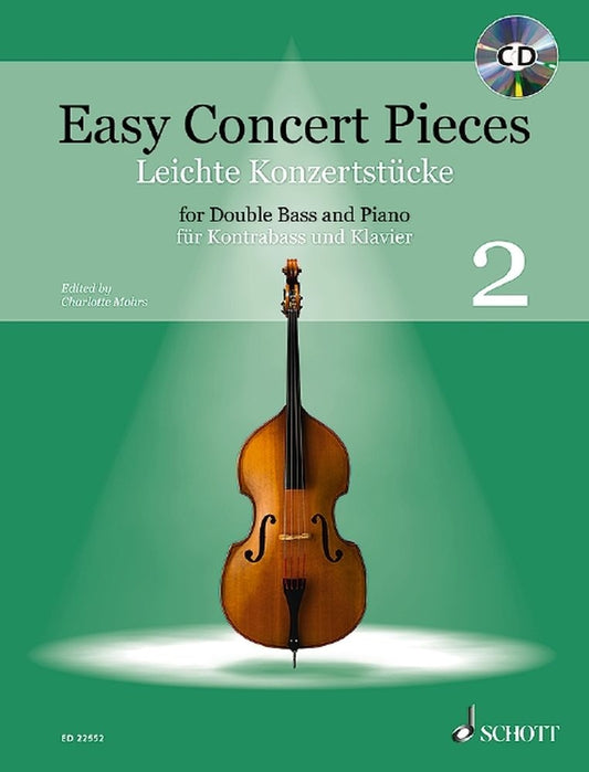 Easy Concert Pieces 2 DB/Pno Mohrs