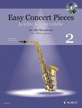 Easy Concert Pieces Alto Sax Bk2+CD