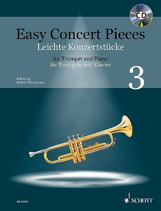 Easy Concert Pieces 3 for Trumpet and P
