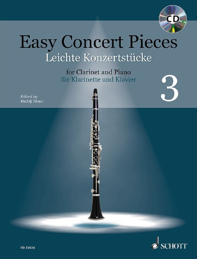 Easy Concert Pieces 3 for Clarinet and