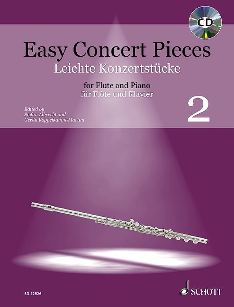 Easy Concert Pieces Flt&Pno Bk2+CD ED