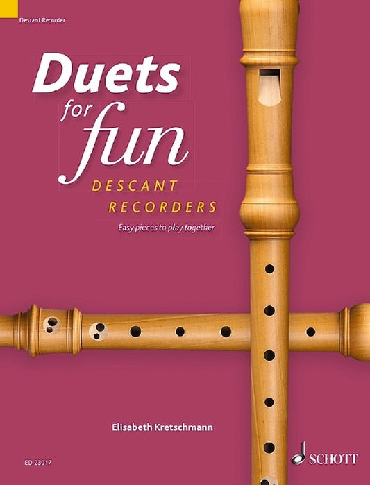 Duets for Fun Descant Recorder ED