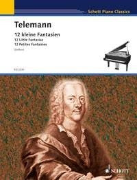 Telemann 12 Little Fantasias Pno ED