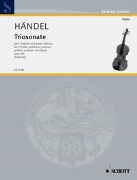 Handel Trio Sonata Gmin Op2/8 ED