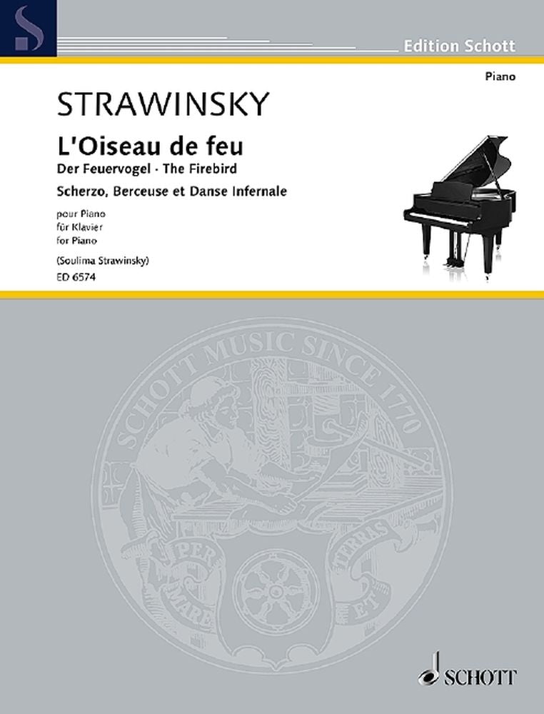 Stravinsky Firebird PNO ED Strawinsky