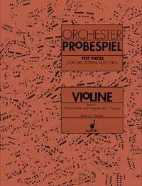 Test Pieces for Orch Aud Vln Vol1