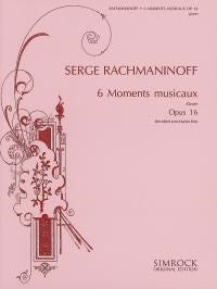 Rachmaninoff 6 Moments Musicaux Op16 Pn