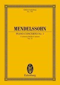 Mendelssohn Pno Concerto 1 g min Op25 M
