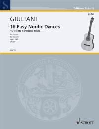 Giuliani 16 Easy Nordic Dances Gtr ED G