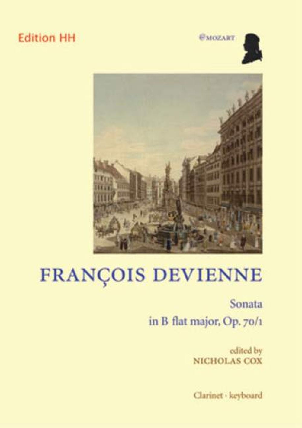 Devienne Sonata Bbmaj Op70/1 Clt&Pno HH