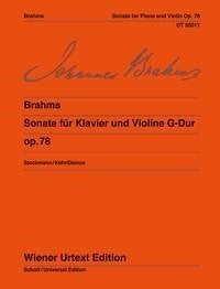 Brahms Vln Sonata G Op.78 UT