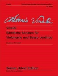Vivaldi Sonatas Cello+Basso Continuo UT