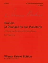 Brahms 51 Exercises Pno UT