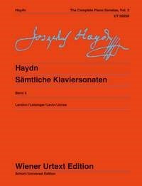 Haydn Complete Piano Sonatas Vol3 UT502