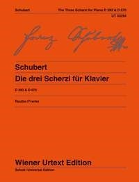 Schubert 3 Scherzi Pno D593 D570 UT