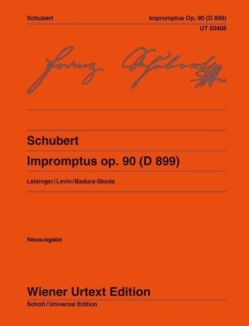 Schubert Impromptus Op.90 D899 Pno UT N
