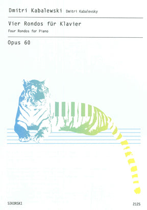 Kabalevsky Four Rondos Pno Op60 SIK