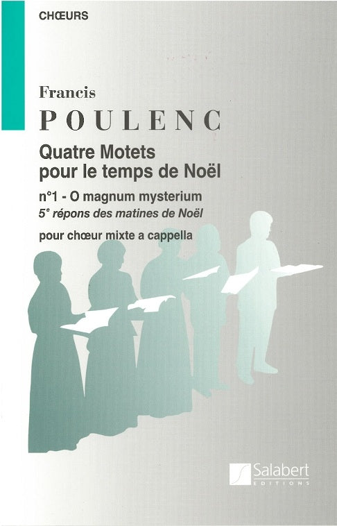 Poulenc O Magnum Mysterium SATB SAL 4 X