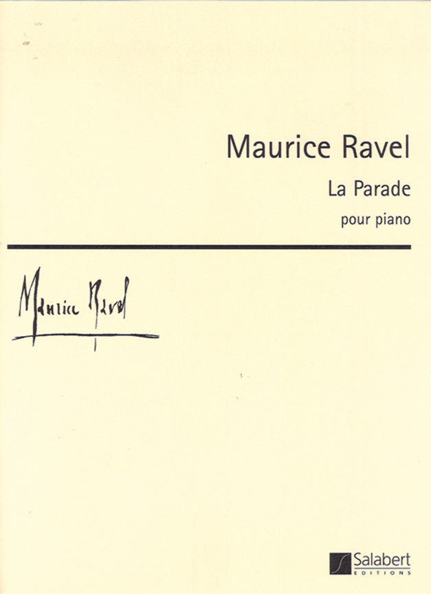 Ravel La Parade Pno SAL