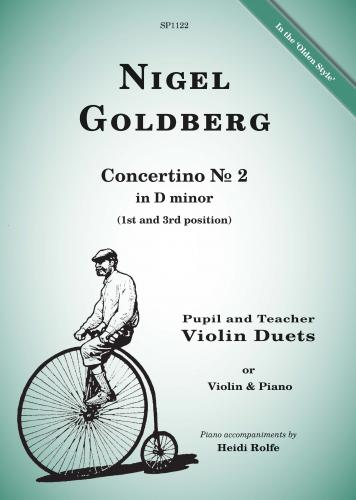 Goldberg Concerto No2 Dmin Vln Duet SP