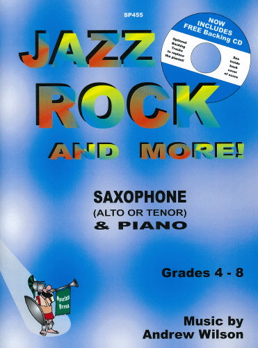 Jazz Rock and More! Sax&Pno Gr4-8 Wilso