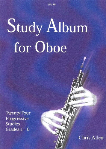 Study Album Oboe 24 Prog Studies Allen