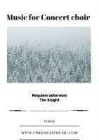 Knight Requiem Aeternum SATB+Pno TKM SP
