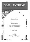 Holst Psalm 86 No1 of 2Psalms V/S SATB