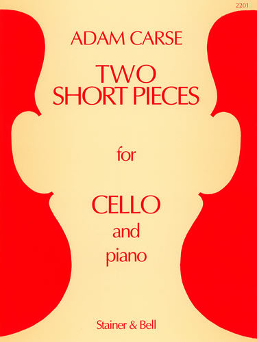 Carse 2 Short Pieces Cello S&B