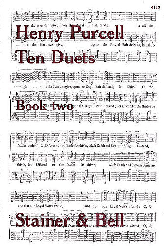 Purcell Ten Duets Bk2 Voice S&B