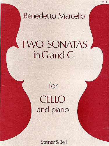 Marcello 2 Sonatas In G&C Cello S&B 551