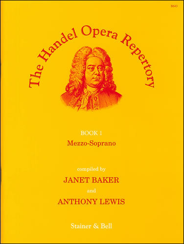 Handel Opera Repertory Bk1 Mezzo S&B