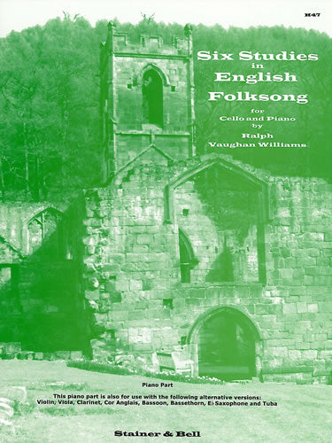 V-W 6 Studies English Folksong Pno Acco