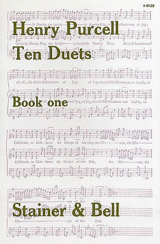Purcell Ten Duets Bk1 Voice S&B