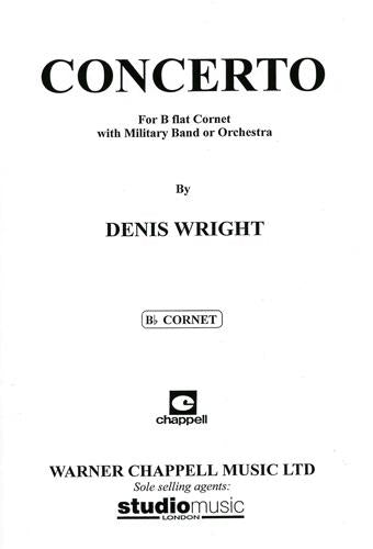 Wright Concerto Bb Cornet&Pno SML