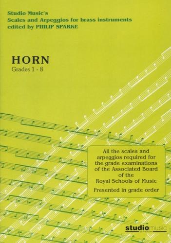 Studio Horn Scales Gr1-8 Sparke