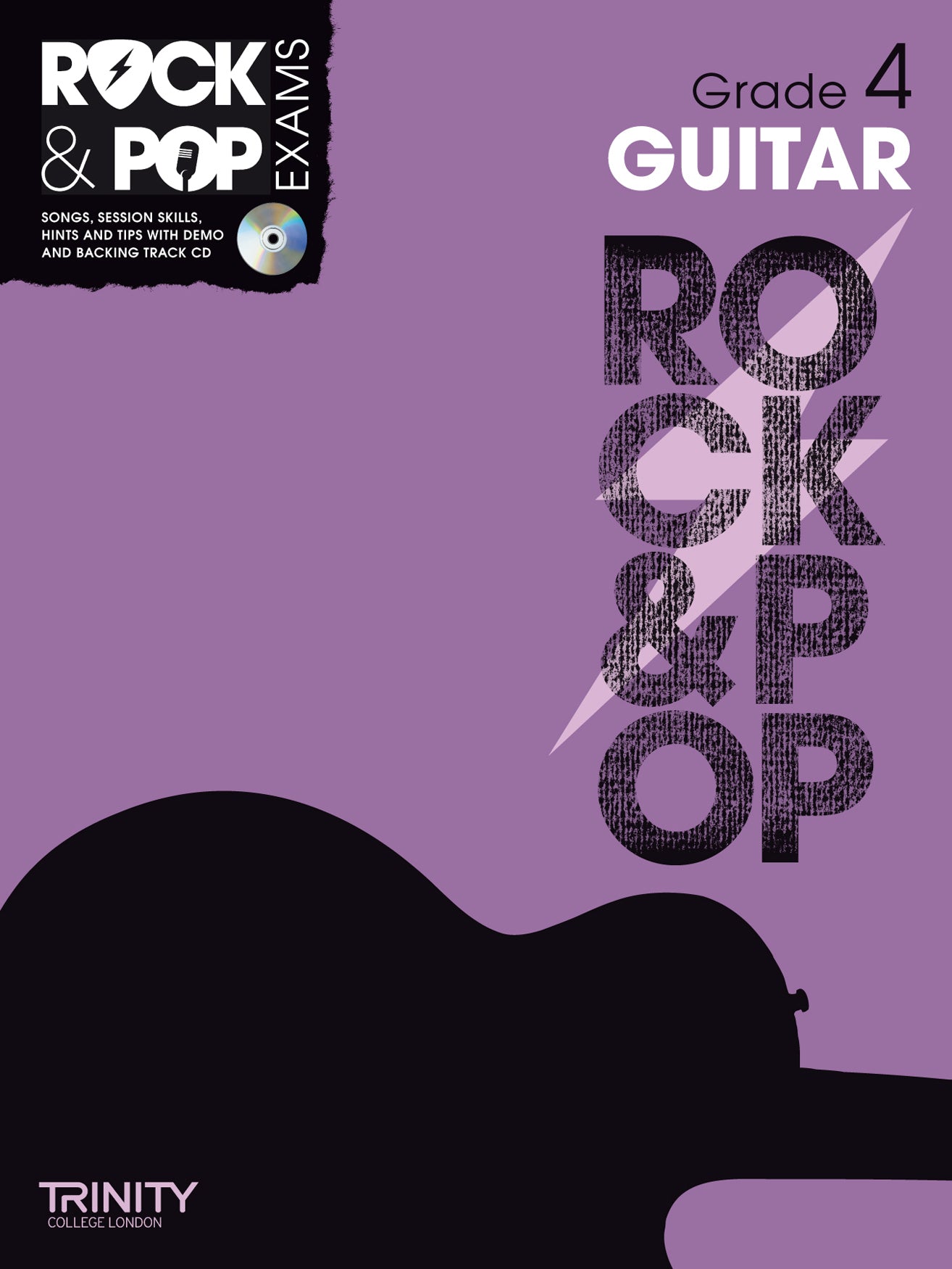 Rock & Pop Guitar G4 Bk+CD Trinity