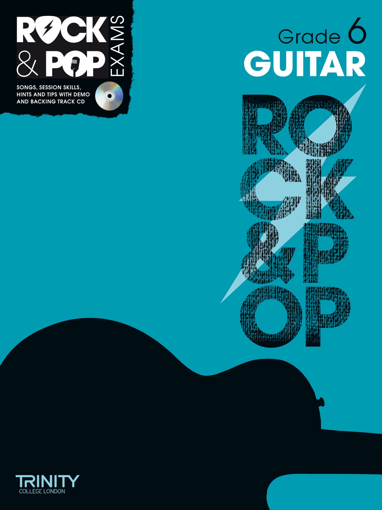 Rock & Pop Guitar G6 Bk+CD Trinity