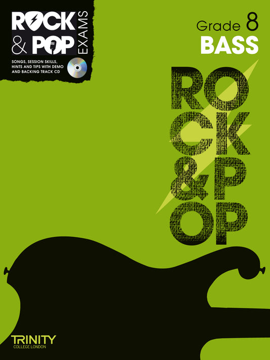 Rock & Pop Bass G8 Bk+CD Trinity