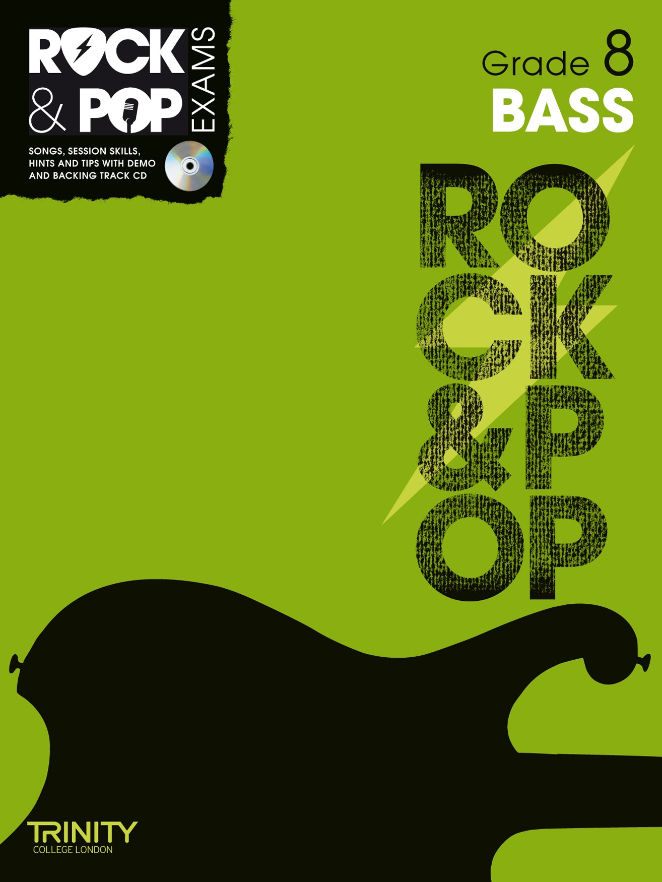 Rock & Pop Bass G8 Bk+CD Trinity