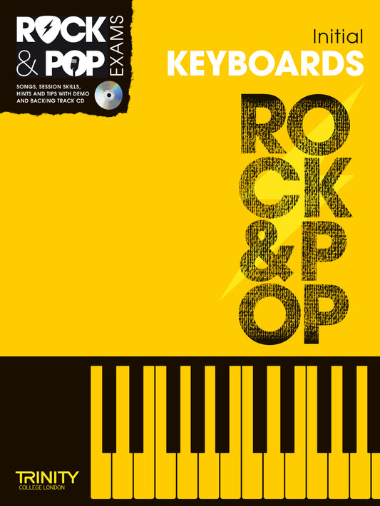 Rock & Pop Kbd Initial Bk+CD Trinity