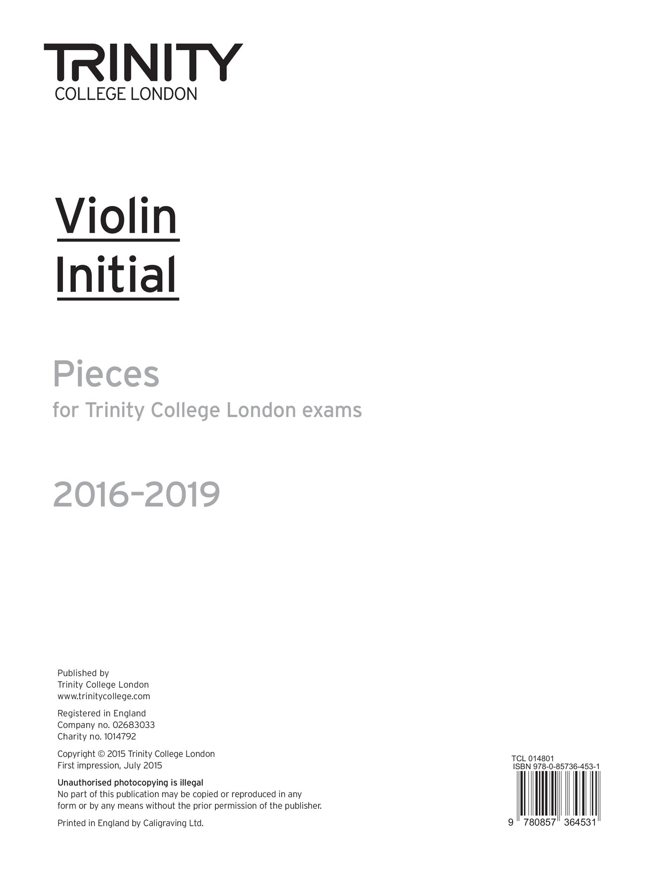 TCL Violin Intial Part 2016-19